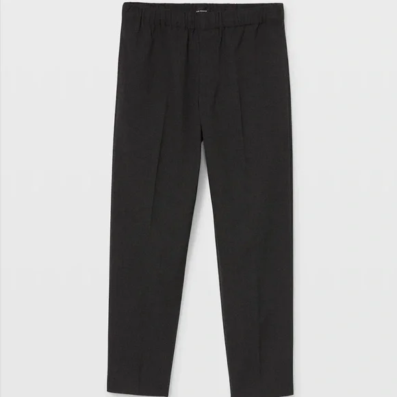 Textured Elasticated Trouser - New With Tags - NEVER WORN - Black Multi